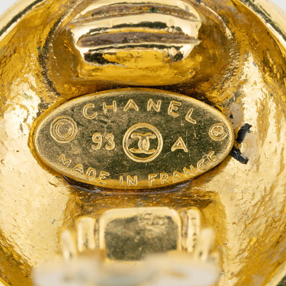 CHANEL Gold Earrings - Picture 9 of 11